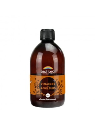 Image de Vinaigre des 4 voleurs Bio - Recette originale 500 ml - Biofloral depuis Absinthe Bio 100g - Tisane d'Artemisia absinthium L.