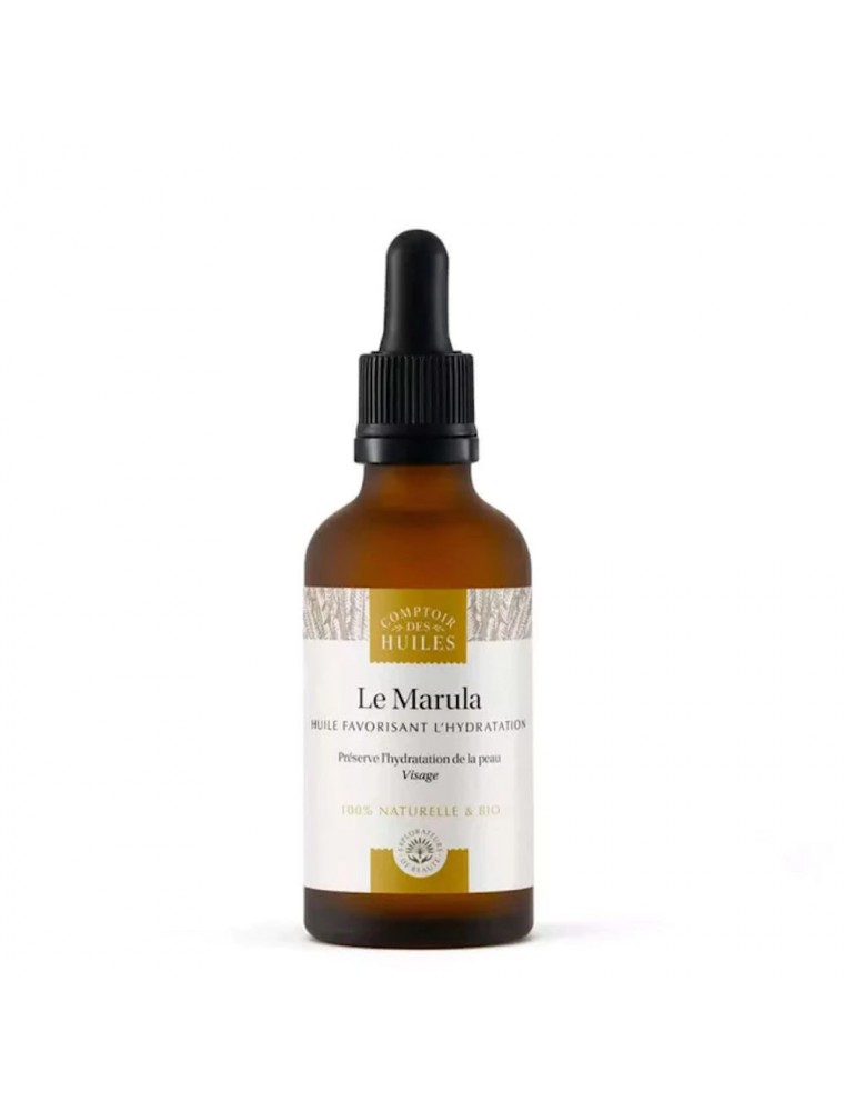 Image principale de la modale pour Le Marula Bio - Huile Hydratante 50 ml - Comptoir des Huiles