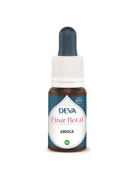 Achetez Arnica Bio - Régénération et Réconfort Elixir floral 15 ml - Deva à l'herboristerie Louis Image principale de Arnica Bio - Régénération et Réconfort Elixir floral 15 ml - Deva