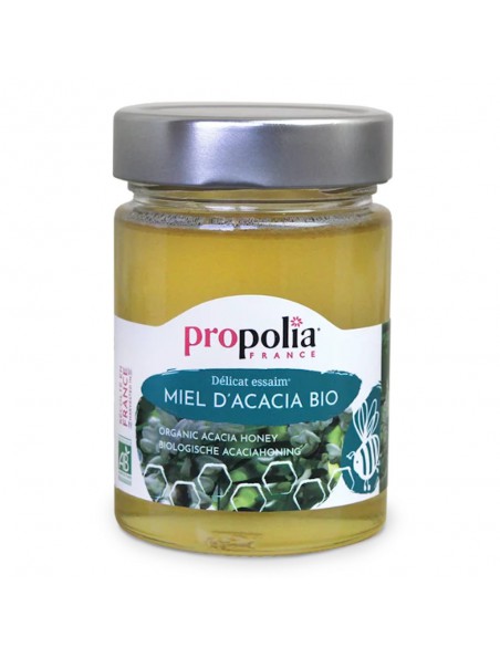 Achetez Miel d'Acacia Bio - Miel Délicat et Fleuri 400g - Propolia à l'herboristerie Louis Image principale de Miel d'Acacia Bio - Miel Délicat et Fleuri 400g - Propolia