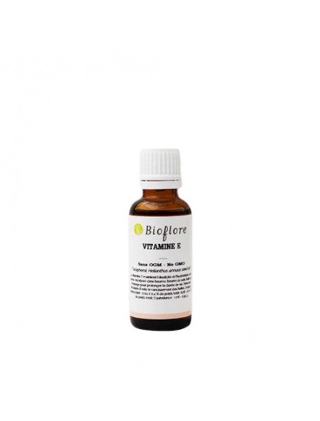 Achetez Vitamine E Bio - Pour conserver vos préparations 30 ml - Bioflore à l'herboristerie Louis Image principale de Vitamine E Bio - Pour conserver vos préparations 30 ml - Bioflore