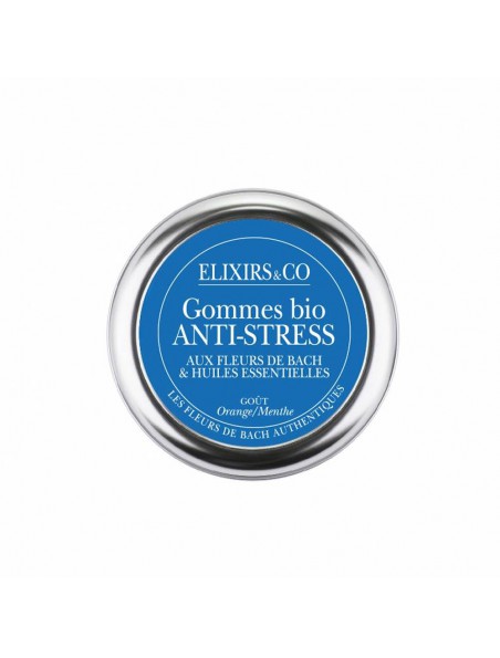 Achetez Gommes Anti-Stress Bio aux Fleurs de Bach 45 g - Elixirs and Co à l'herboristerie Louis Image principale de Gommes Anti-Stress Bio aux Fleurs de Bach 45 g - Elixirs and Co