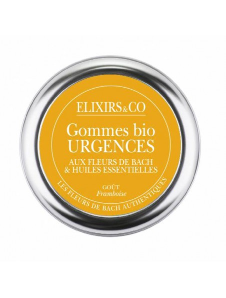 Achetez Gommes Urgences Bio aux Fleurs de Bach 45 g - Elixirs and Co à l'herboristerie Louis Image principale de Gommes Urgences Bio aux Fleurs de Bach 45 g - Elixirs and Co