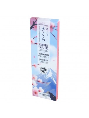 Image 74299 supplémentaire pour Cerisier en Fleurs encens japonais - 30 bâtonnets - Les Encens du Monde