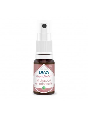 Image 75003 supplémentaire pour Protection Emotionnelle Bio - Sensibilité équilibrée Composé floral n°4 Spray de 15 ml - Deva