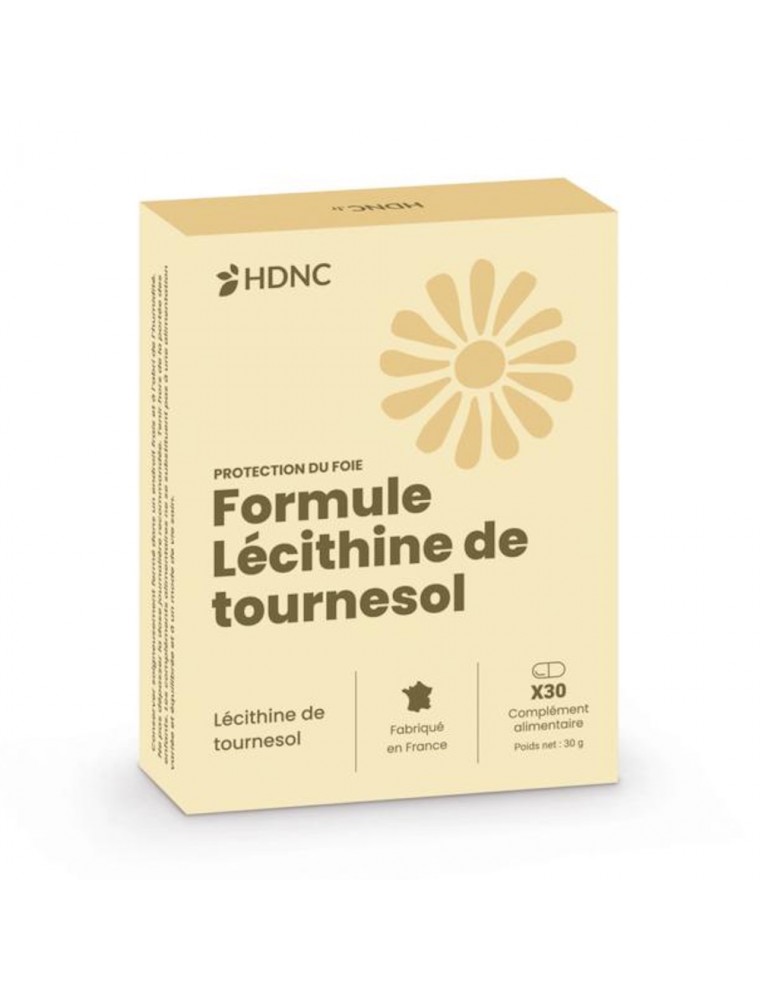 Image principale de la modale pour Formule Lecithine de Tournesol - Protection du Foie 30 comprimés - HDNC