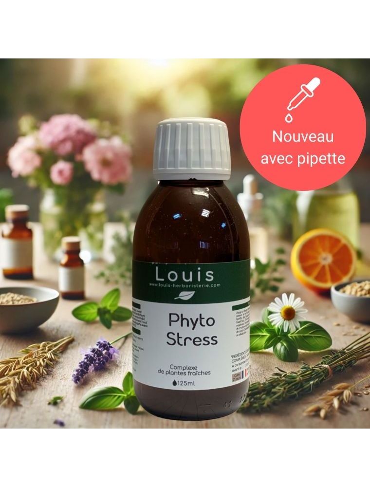 Image principale de la modale pour Phyto Stress Bio - Teinture mère de plantes 125 ml