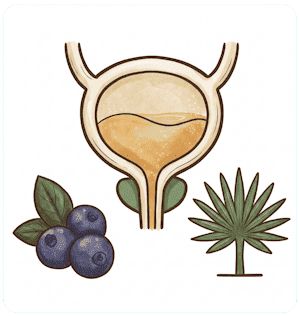 Plantes médicinales pour le confort urinaire, la prostate et le bien-être de l'homme