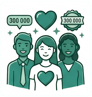 Une communauté de confiance de 300 000 clients fidèles et satisfaits en santé naturelle