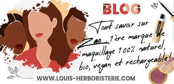 Maquillage rechargeable ZAO sur Louis-Herboristerie