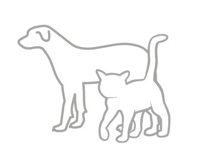 Silhouettes d’un chien et d’un chat : la Taurine Anibio concerne les deux espèces