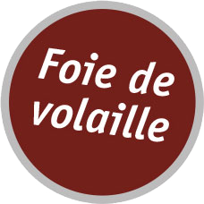 Pastille Foie de volaille : ingrédient principal de Nutri + Anibio