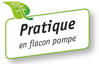 Étiquette « Pratique en flacon pompe » du Soin des coussinets Anibio
