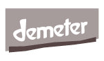 Logo Demeter : Cerato Plumbago n°5 Bio aux Fleurs de Bach, issu de la biodynamie certifiée Demeter