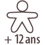 Pictogramme à partir de 12 ans : les Oléocaps + 6 Bio Circulation Pranarôm