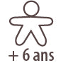 Pictogramme à partir de 6 ans : la solution Fongiarom Bio Pranarôm