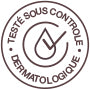 Pictogramme Testé sous contrôle dermatologique : le Baume pectoral Junior Aromaforce Bio Pranarôm