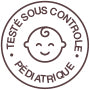 Pictogramme Testé sous contrôle pédiatrique : le baume pectoral Pranabb de Pranarôm