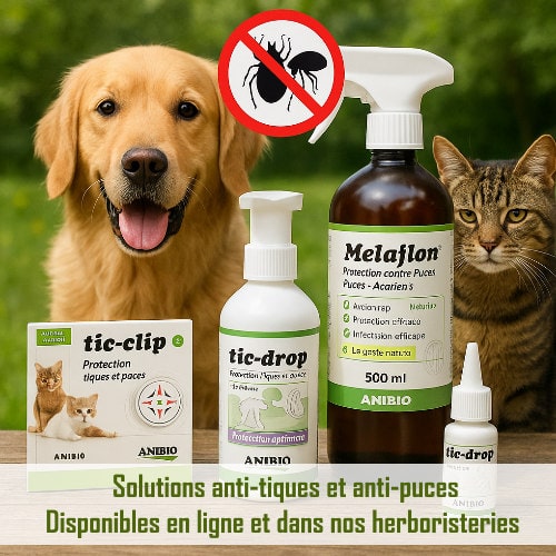Produits anti tiques naturels