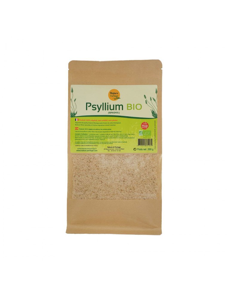 Psyllium Blond 300 grammes de Nature et Partage sur Louis-Herboristerie