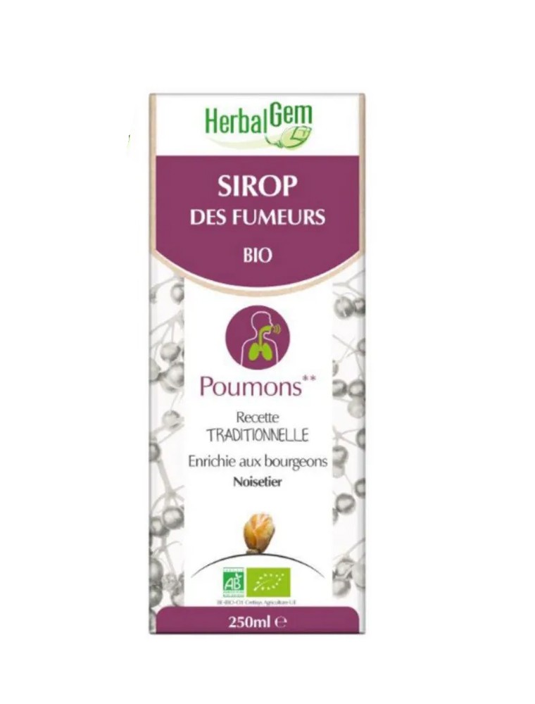 Sirop des fumeurs de Herbalgem sur Louis-herboristerie