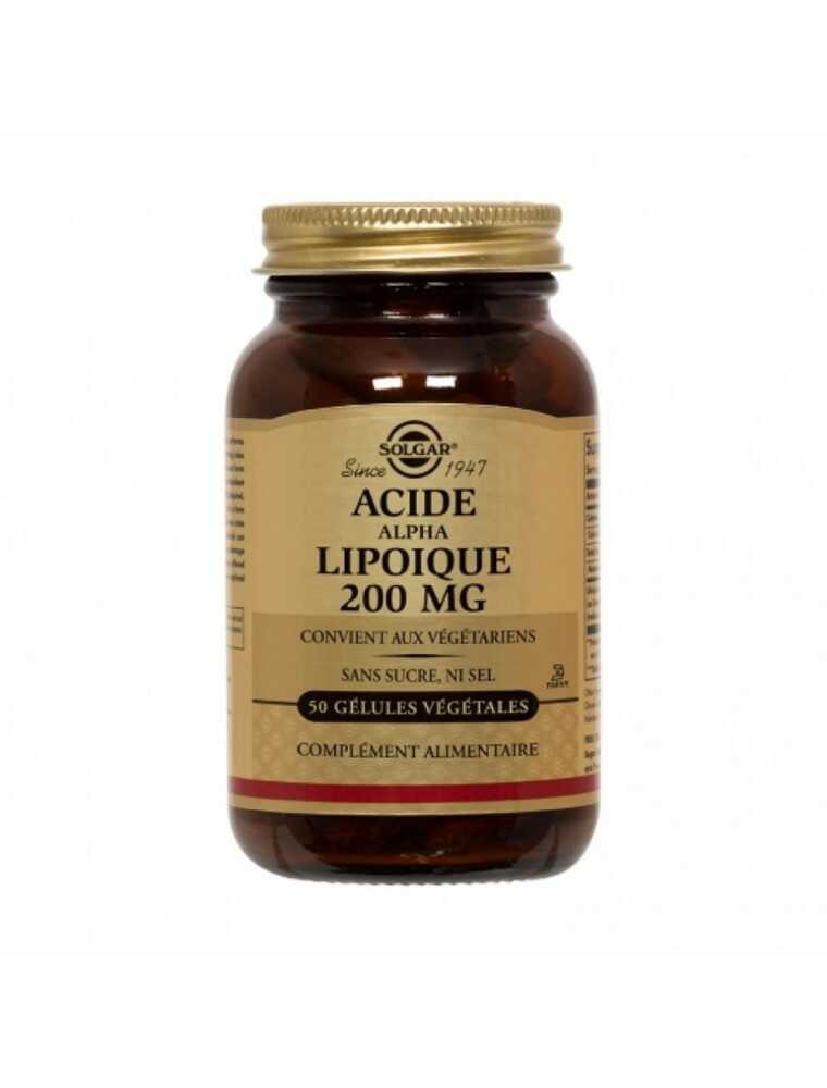 Acide Alpha-Lipoïque 200mg sur le site de Louis-herboristerie