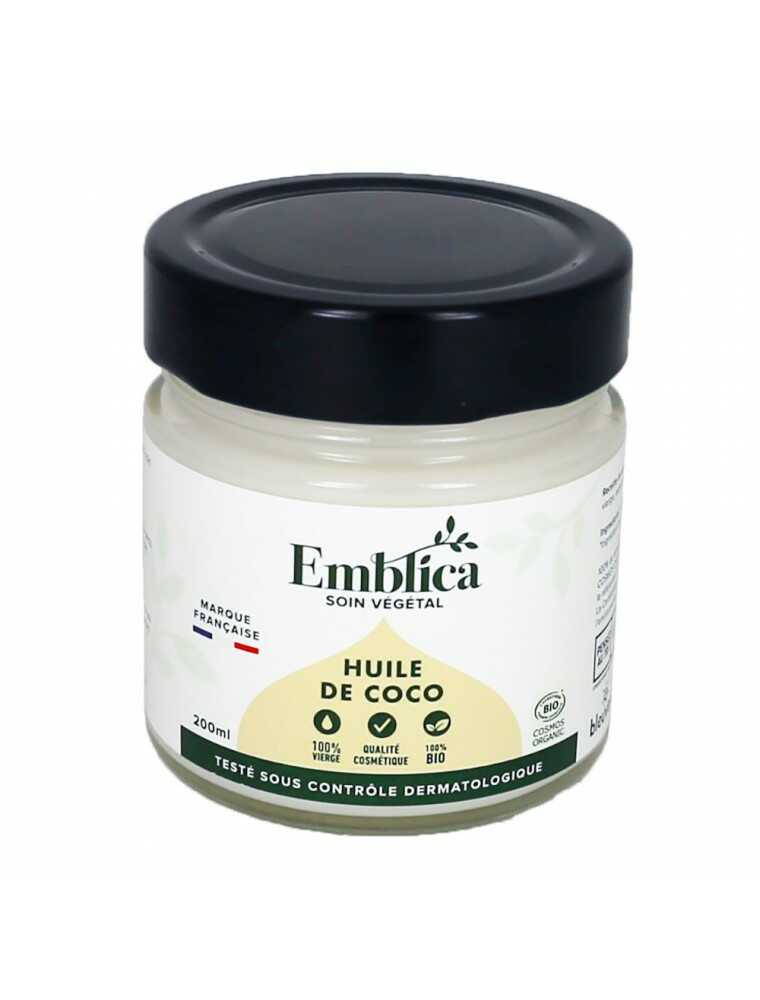 Huile de coco Bio de Emblica sur le site de Louis-