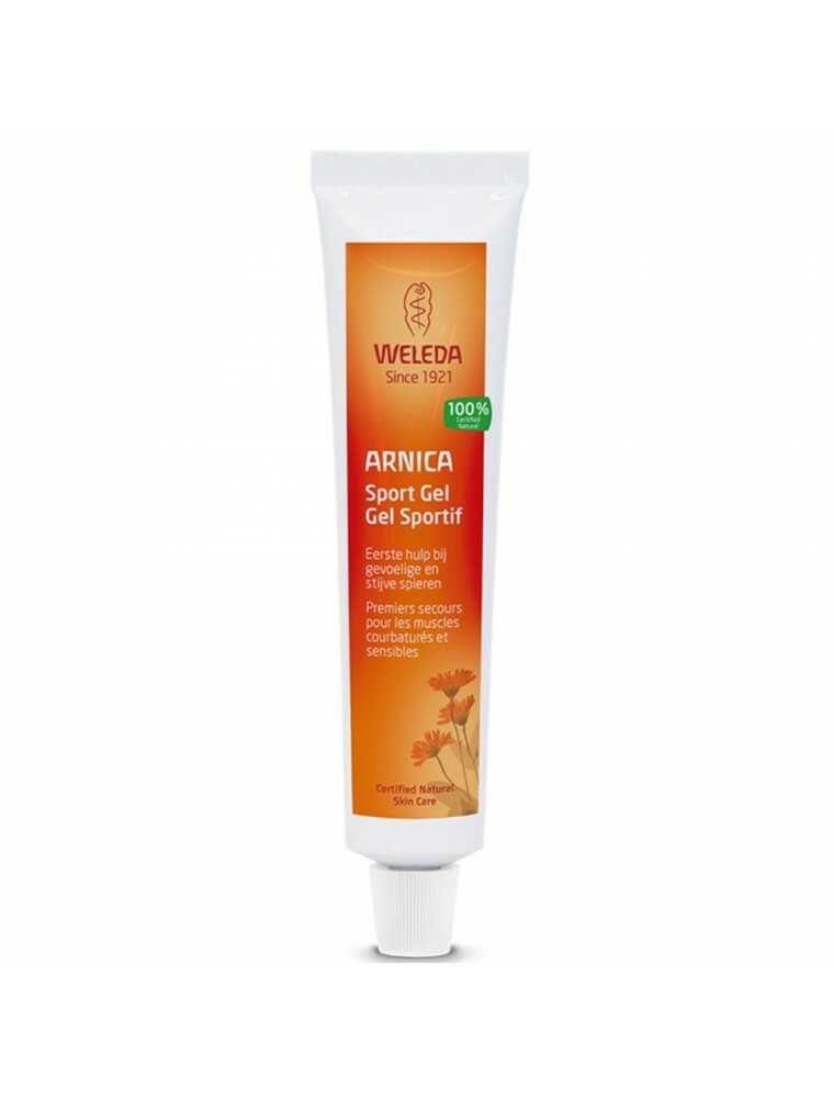 Gel Arnica pour les sportifs du laboratoire Weleda sur le site de Louis-herboristerie