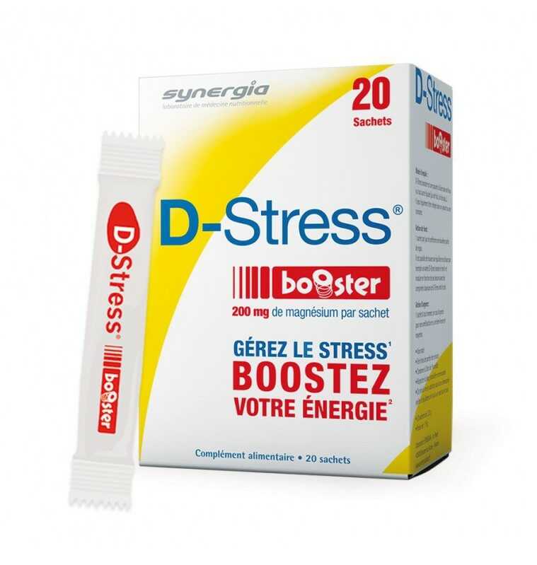 D-Stress Booster du laboratoire Synergia sur le site de Louis-herboristerie