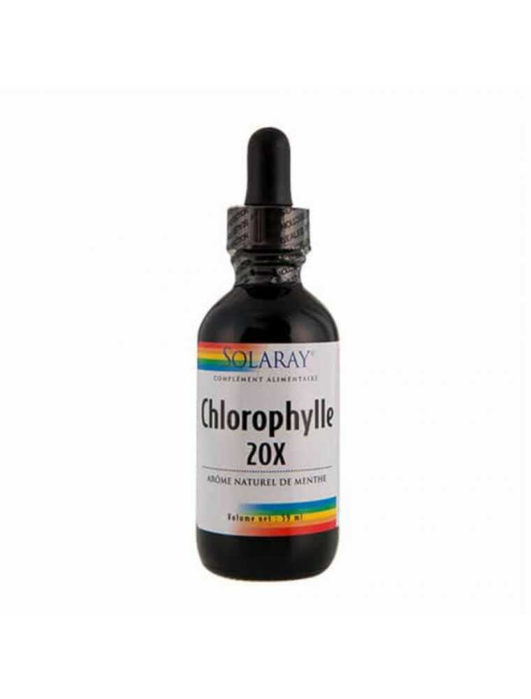 Chlorophylle liquide 20X - Solaray sur le site de l'herboristerie Louis
