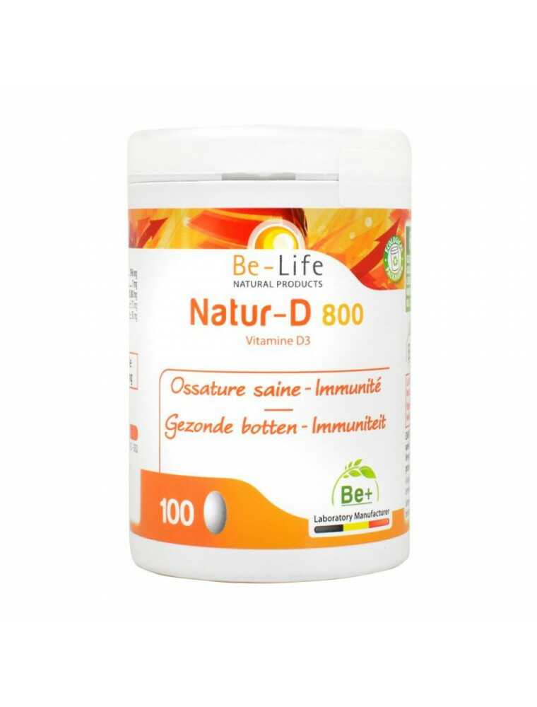 Natur-D 800 UI du laboratoire Be-life sur le site de Louis-herboristerie