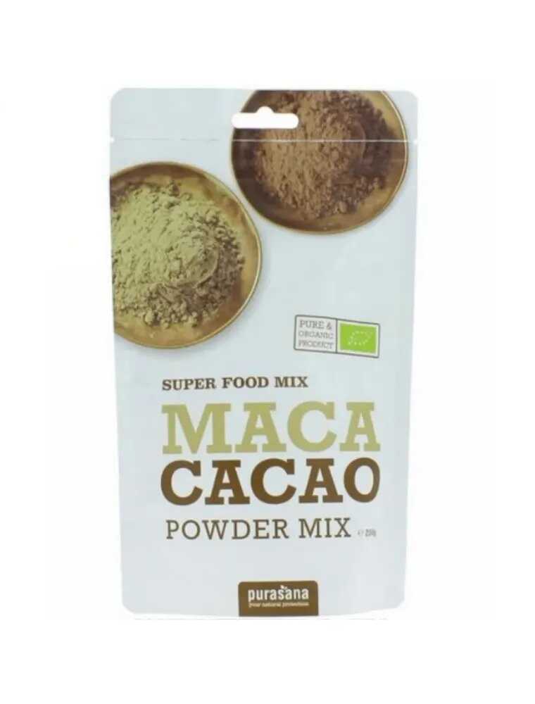 Maca Cacao Bio - Tonus et Vitalité Superfoods Purasana sur le site de Louis-herboristerie