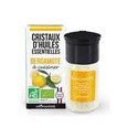 cristaux d'huile essentielle de citron