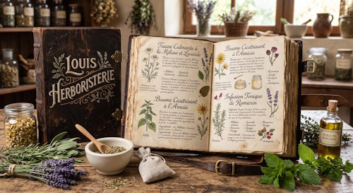 Grimoire offert de Louis Herboristerie