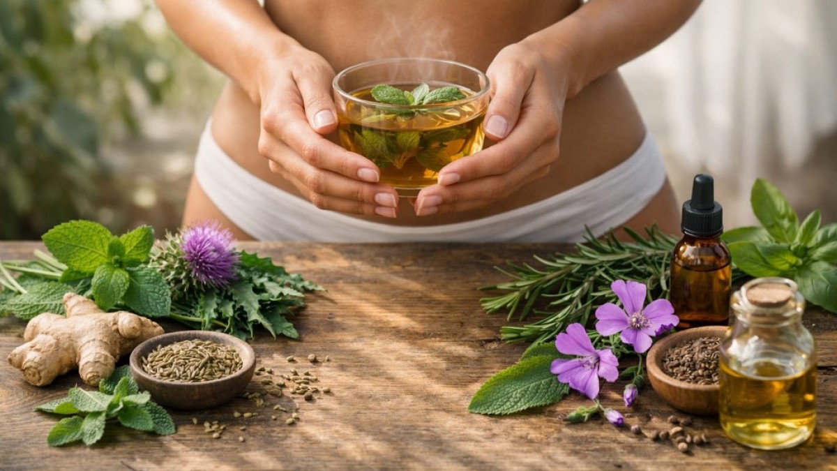 Top 7 des plantes pour retrouver un ventre plat et une digestion légère