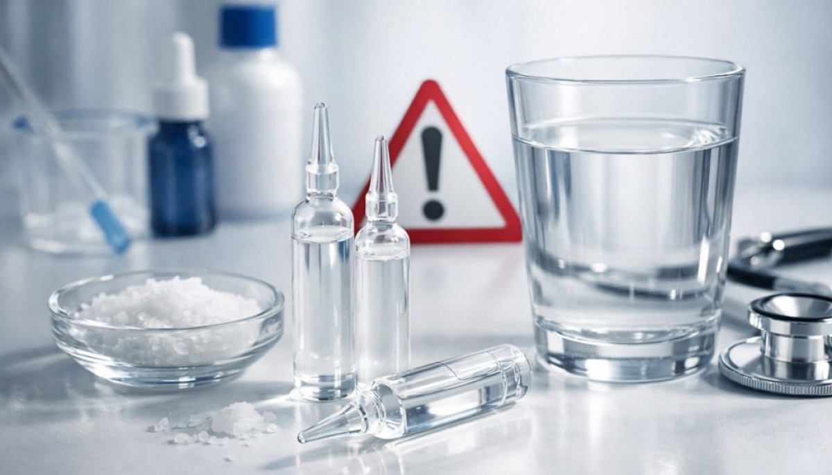 Eau de Quinton : Précautions, contre-indications et effets secondaires