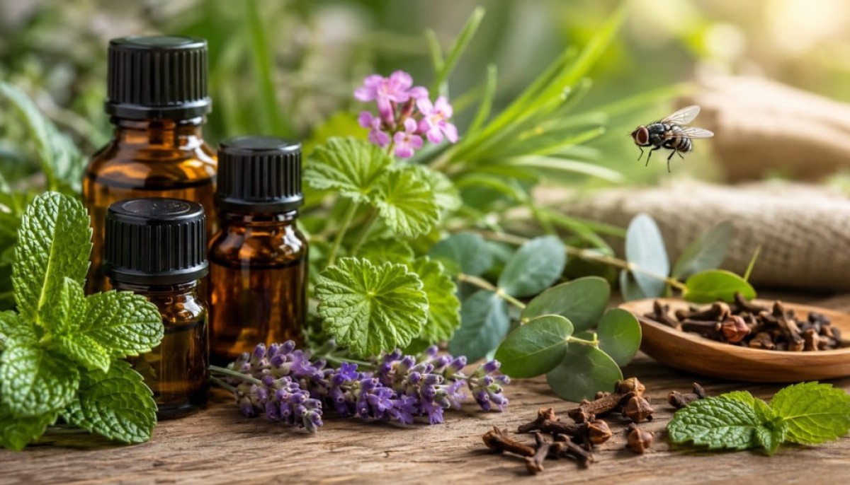 Mouches : 6 huiles essentielles qu'elles détestent