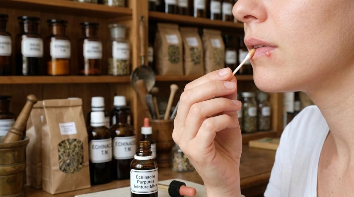 Bouton de fièvre et herpès : Les bienfaits de l'échinacée