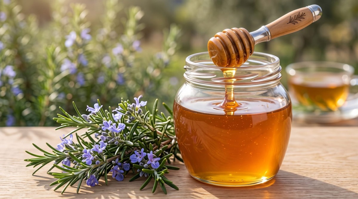 Miel de romarin : Propriétés thérapeutiques et vertus de ce nectar