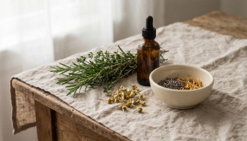 Recette anti-boutons aux huiles essentielles