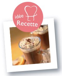 Photo d'une recette de mousse au chocolat aux cristaux d'huile essentielle de menthe